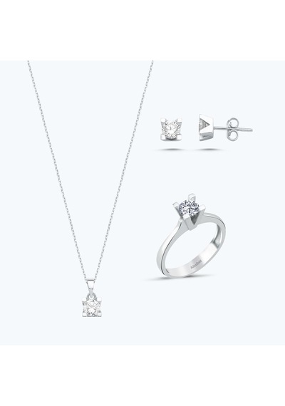 Altınbaş Altın Üçlü Tektaş Set Utkvr0497-24627-set