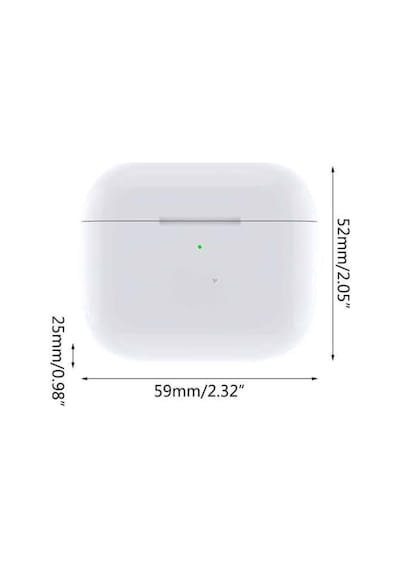 3.nesil Apple Uyumlu iOS Android Uyumlu Bluetooth 5.0 Beyaz Çağrı Cevaplama Kulak Içi