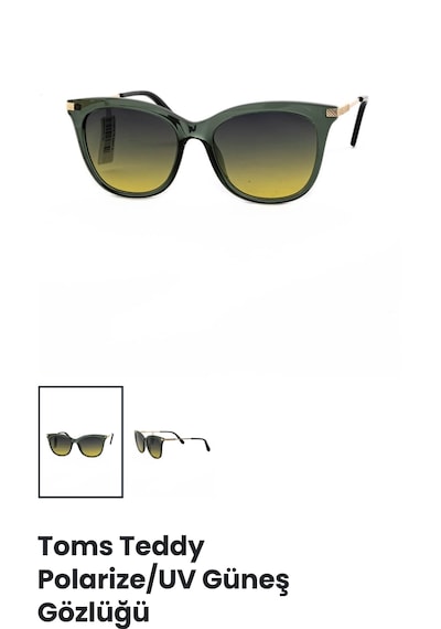 Toms Teddy Tt6018-2 C404p 52ekt Kadın Polarize Güneş Gözlüğü
