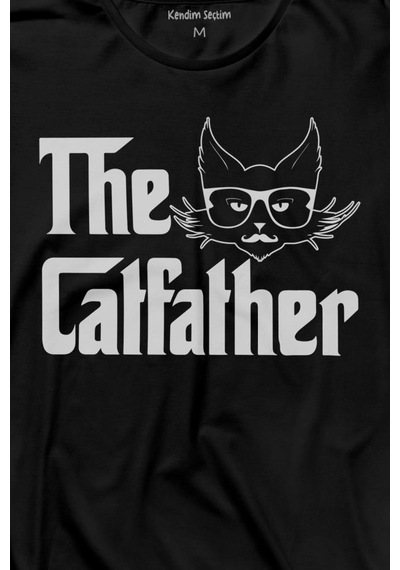 The Godfather Cat Father Catfather Baba Kedi Uzun Kollu Tişört Baskılı T-shirt 001 The Godfather Cat Father Catfather Baba Kedi Uzun Kollu Tişört Baskılı T-shirt 001
