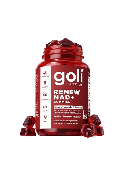 Renew Nad+ Gummies Nr + C + B3 & Sodium 60 Gummies