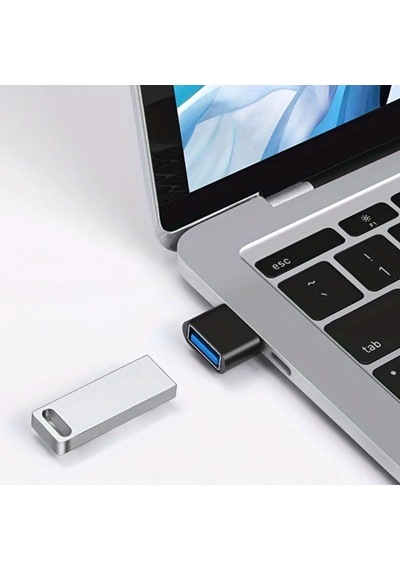 Hobibahçem 1 Adet Usb To C Adaptor Dişi Çevirici Dönüştürücü Adaptör