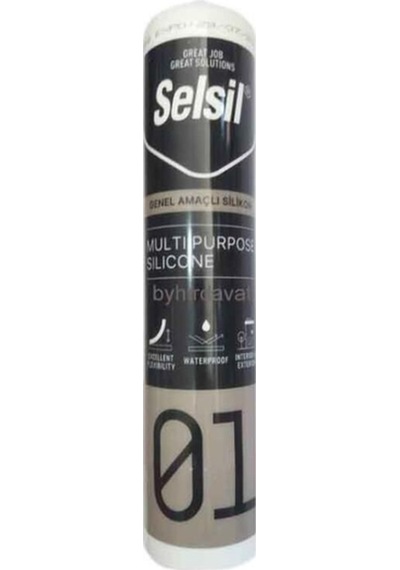 Genel Amaçlı Silikon Şeffaf 280gr 1 Adet