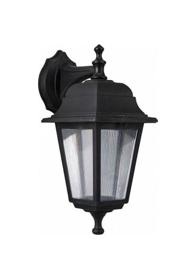 Zerpa Dekoratif Optik Kare Siyah Ters Duvar Armatür Aplik 20cm x 34cm Diğer