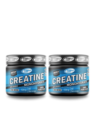 2 Adet Creatine 120g-200 Mesh Monohıdrat Aromasız