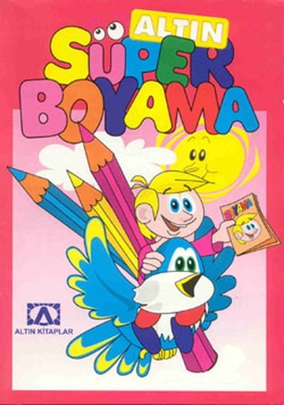 Altın Süper Boyama - 3- Altın Kitaplar