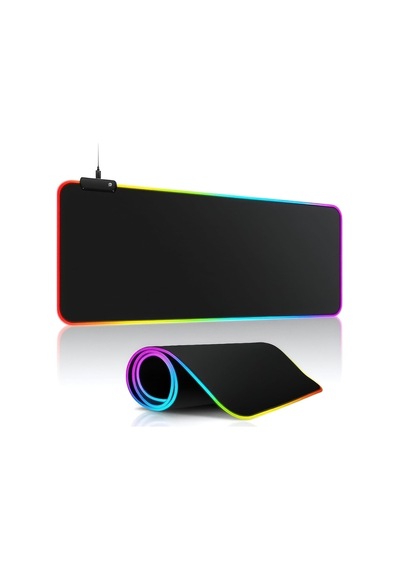 Rgb Led Gaming Mouse Pad 80x30 Xxl - 13 Renk Mod, Gaming Mousepad Işıklı, Oyuncu Büyük Keyboard