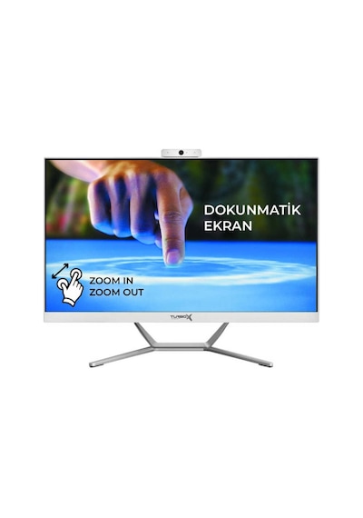 Turbox TAX962 i5-6400 16 GB 1 TB SSD 23.8" Dos Dokunmatik Ekran Webcam AIO Masaüstü Bilgisayar