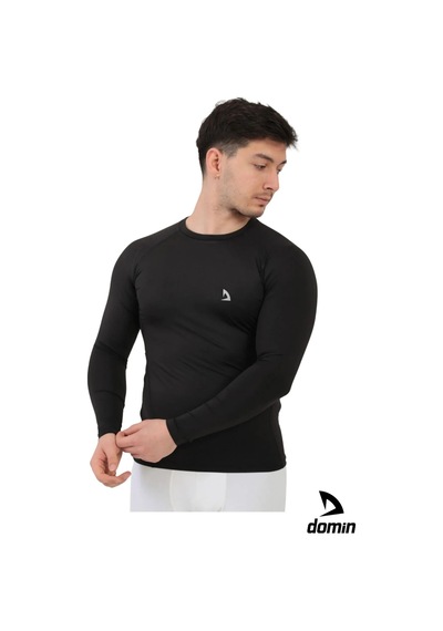 Hnc Sport Erkek Uzun Kol Compression Fitness Gym Body Tshirt Si Yah