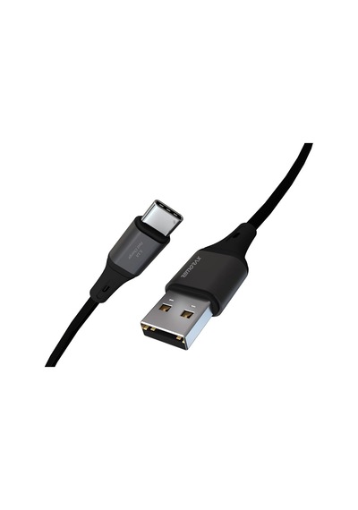 Usb A-type C, 2metre, 3.1a Hızlı Şarj Kablosu, Remorax Wahoo 1ad X 2metre Siyah