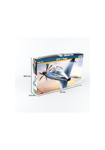 Mistercraft E065 1/72 Xfy-1 Pogo Savaş Uçağı Plastik Model Kiti-56322