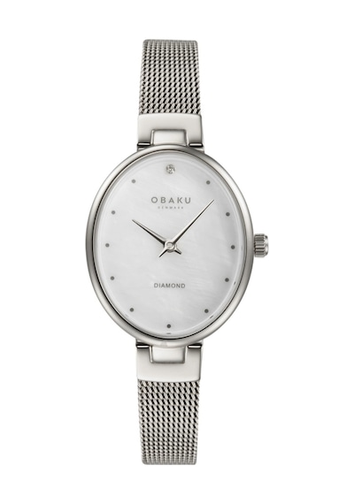 Obaku Denmark V312lxcwmc Quartz Hasır Kordon Gri 24 Mm Kadın Kol Saati Gri