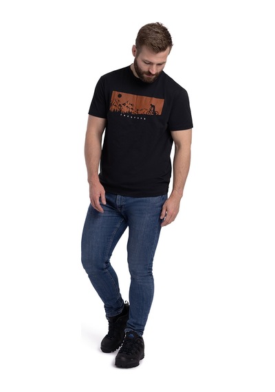 Trespass Trespass Nellow - Casual T-shirt Erkek Siyah Tişört Blk SIYAH
