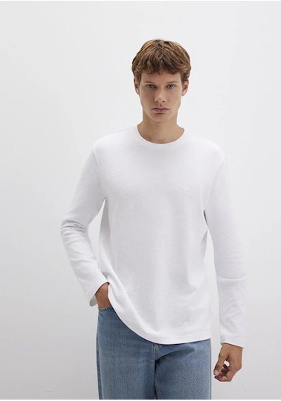 Mavi Erkek Sweat M065755-620-22497 Beyaz