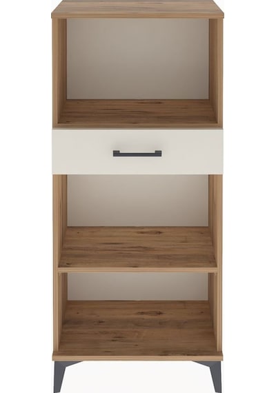 Arges Dolap 2 Raflı Tek Çekmeceli 60x30x134 Çam-aytaşı Çam