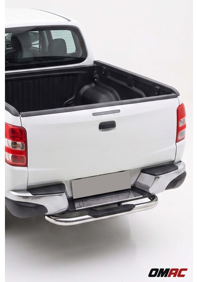Ssangyong Kgm Musso Ev 2025-2026 Uyumlu Araca Özel Amazon Arka Koruma 76mm Krom