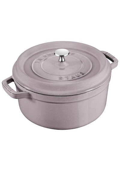 Staub La Cocotte Döküm Tencere Kiraz Çiçeği 28 Cm 6.75 L Yuvarlak Açık Pembe