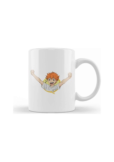 Hinata Haikyuu Kupa Bardak Porselen Karışık