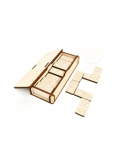 Ankebut Geometrik Kutulu Domino Şekiller Ve Sayılar 30947