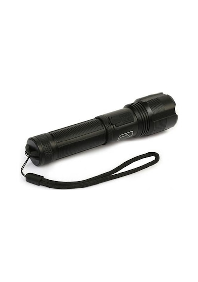 Ps-1600 Süper Parlak Led Zoomlu 5 Mod Su Geçirmez Profesyonel Şarjlı El Feneri Çok Renkli