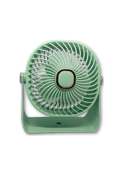 Zb112 Taşınabilir Masaüstü Yeşil Usb Fan