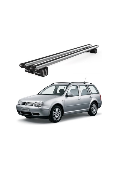 Pençe Volkswagen Golf Variant 1999-2006 Uyumlu Gri Ara Atkı 109cm Port Bagaj Tavan Barı