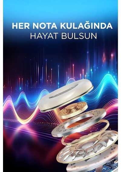 Torima HD-40 Kablosuz RGB Işıklı Bluetooth Kulak Üstü Kulaklık