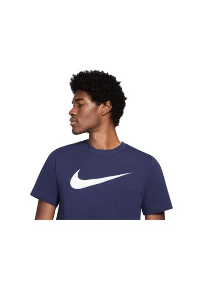 Nike M Nsw Tee Icon Swoosh Erkek Günlük Tişört Navylaci Navylaci