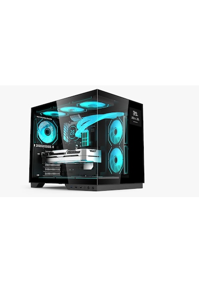 Gametech Prıme Grand 7x120mm Argb Dereceli Akvaryum Oyuncu Kasası