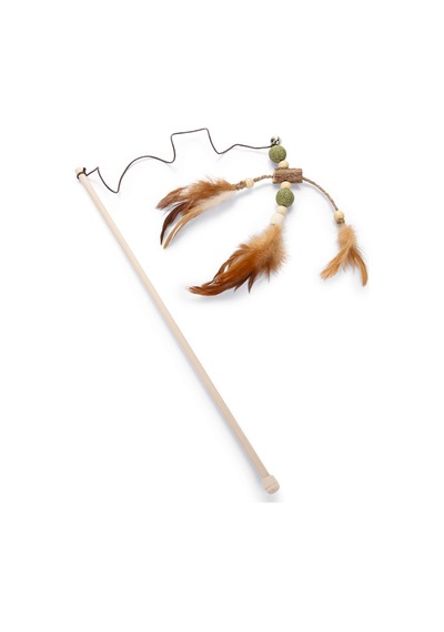 Hnrlıshp Beeztees Kedi Oltası, Tüylü Matatabi Ve Kediotu Topları Uc, 40cm