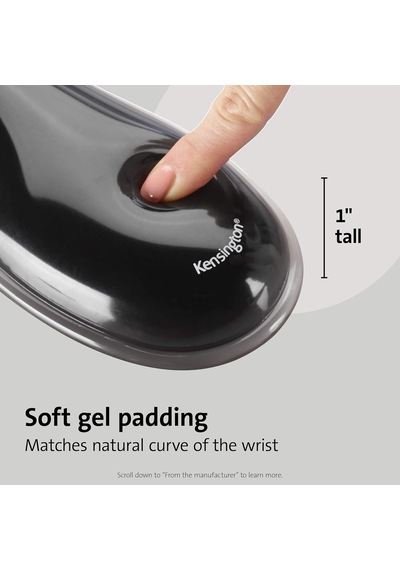 Kensington Duo Gel Mouse & Keyboard Wrist Rest Bundle, Mavi K529