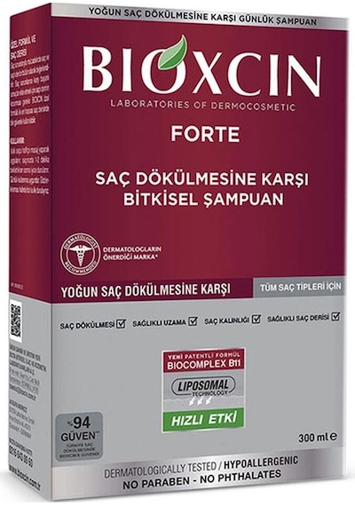 Tüm Saç Tipleri İçin Yoğun Saç Dökülmesi Karşıtı Forte Şampuan