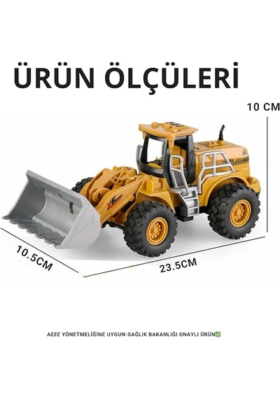 Uzaktan Kumandalı Full Fonksiyon Şarjlı Buhar Atan Kazıcı Yükleyici