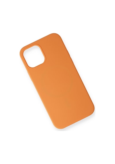 Newface - 916 - Apple iPhone Uyumlu 12 Mini Kılıf Magneticsafe Lansman Silikon Kapak - - Csmo-tex - Koyu Turuncu Newface - 916 - Apple iPhone Uyumlu 12 Mini Kılıf Magneticsafe Lansman Silikon Kapak - - Csmo-tex - Koyu Turuncu