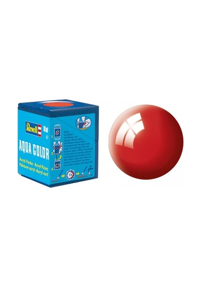 Revell Su Bazlı Maket Boyası 20 Ml Fiery Red Gloss 36131