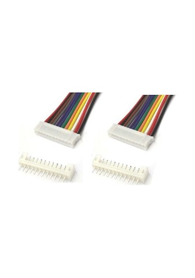 5 Adet 2mm 11 Pin Çift Taraflı Jst Ph Konnektör 20cm Kablolu