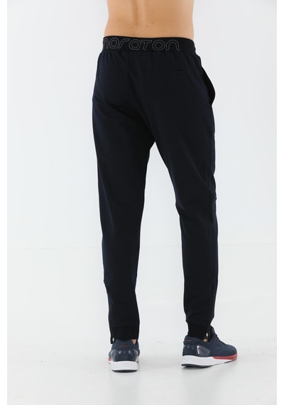 Maraton Sportswear Slimfit Erkek Dar Paça Basic Lacivert Eşofman Altı 15711-lacivert Lacivert