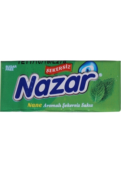 Nazar 5'li Nane Aromalı Sakız 20 Adet