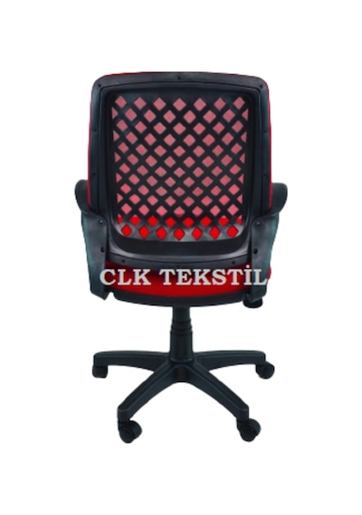 Clk-06 Fileli Petek Ofis Büro Bilgisayar Koltuğu Sandalyesi Kırmızı