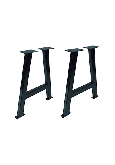 CVTdesign Metal Sehpa Ayakları Ahşap Masif Kütük Orta Sehpa Ayağı Ayak Seti