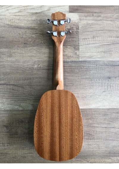 Finks Olive Komple Maun Ağacı Ananas Model Soprano Ukulele -Kılıf
