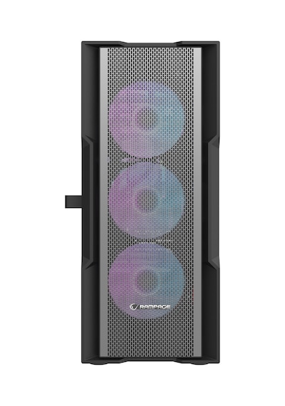 Rampage INFINITY MESH 4 ARGB Fan Manyetik Temperli Camlı E-ATX Mid Tower Oyuncu Kasası