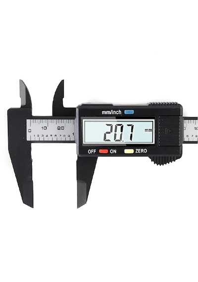 Kumpas Dijital Karbon Fiber Hassas 150mm Kalınlık Ölçer