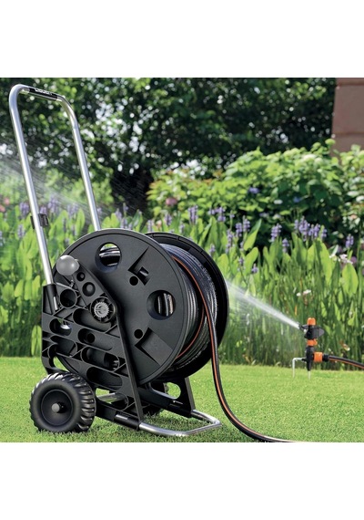 Ayrex Claber 8862 Genıus 60 Hortum Arabası 65 Mt, Alüminyum Yapı