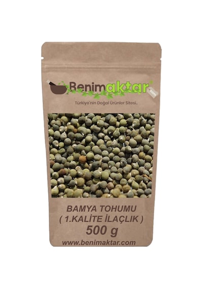 Benimaktar Bamya Tohumu lık 1.Kalite 500 G