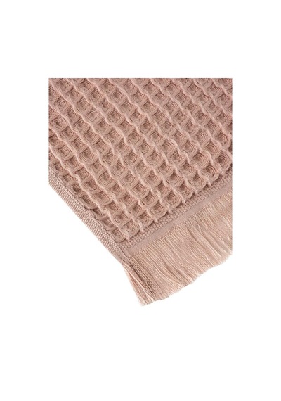 Gofre Havlu Karna 50x90 Somon