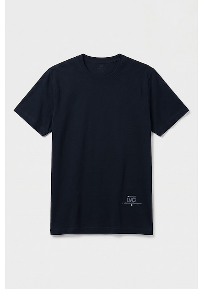Tommy Life Lacivert Standart Fit Baskılı Kısa Kollu Erkek T-shirt - 88440