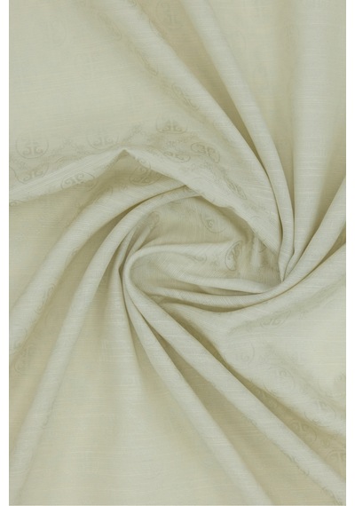 75x190 Cm K.pierre Cardin Logolu İpek Koton Jakar Etol Taş Taş