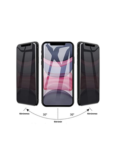 Pp Apple Uyumlu iPhone 17 Pro Max Gizli Hayalet Cam Ekran Koruyucu
