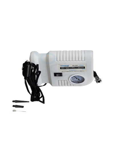 Araç Lastik Hava Kompresörü Saatli 12 V 260psı 12lt/dk